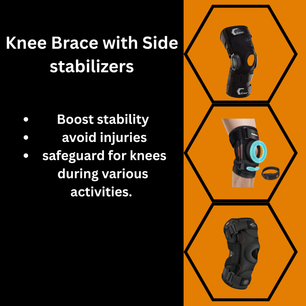 Knee Brace with Side stabilizers (2)